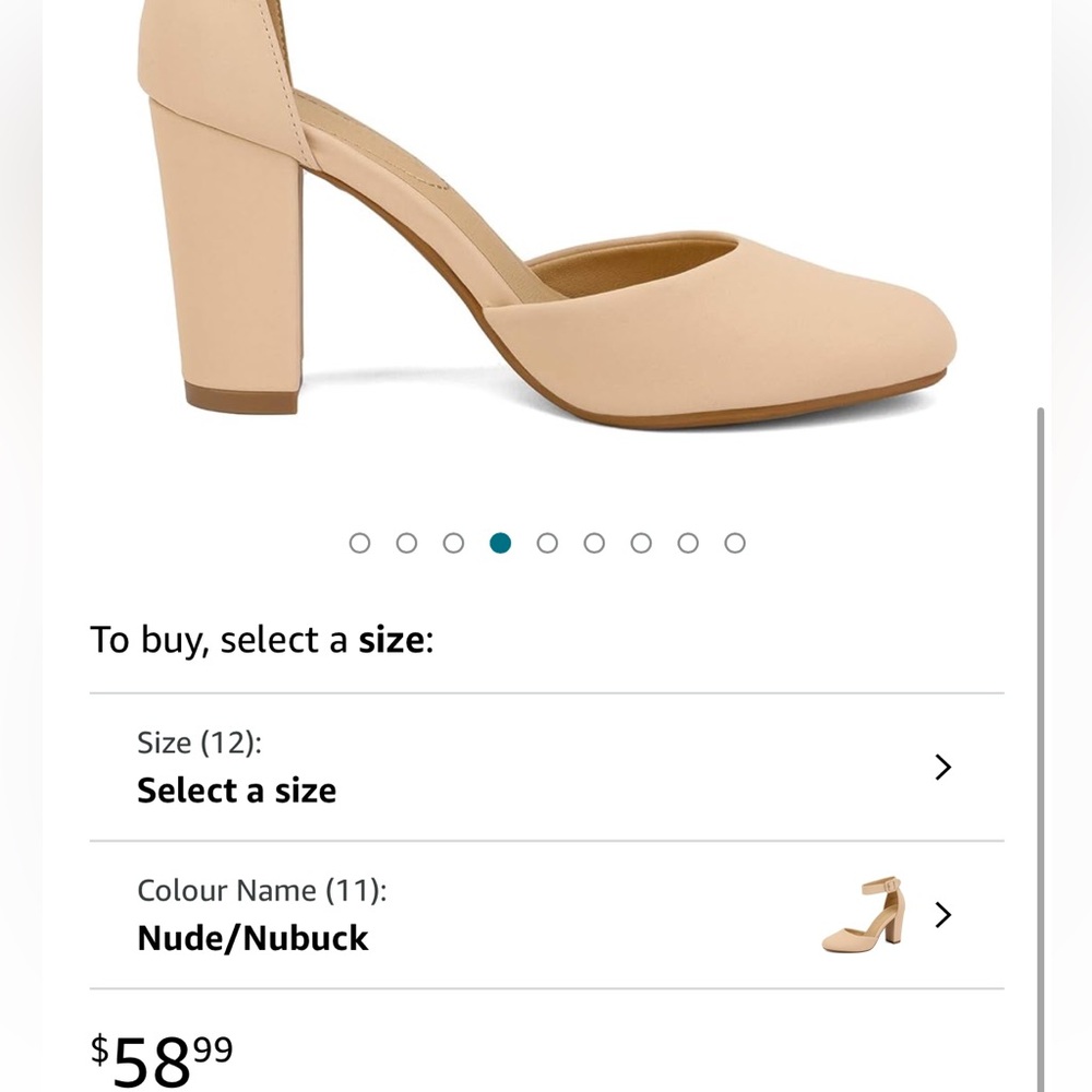 Chic Beige Ankle Strap Heels - Picture 2 of 8